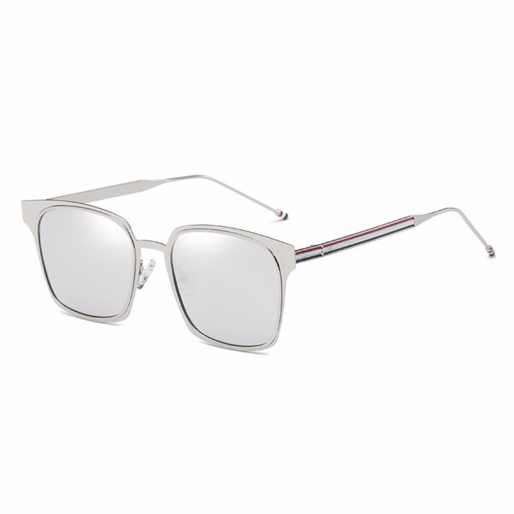 Sunglasses- The Badge in Silver by Addicted Brands